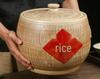Jingdezhen Ceramic Rice Storage Jar with Lid