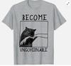 Become Ungovernable - Black Cat Biting Hand Funny Unisex T-Shirt