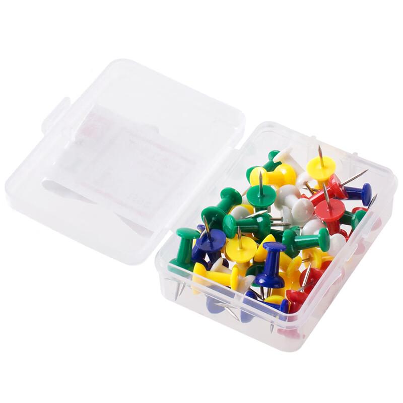 Deli 0021 Assorted Color Pushpins