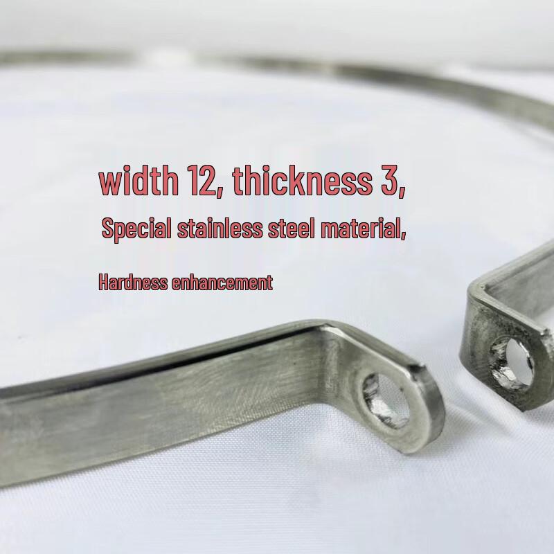 Schneidebrett aus Edelstahl mit Anti-Riss-Ring und Griff