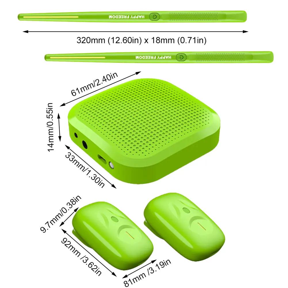 Electric Air Drumsticks Professional Electronic Virtual Air Drum Drumsticks Pedals Virtual Reality Drum Kit Gift for Adults Kids