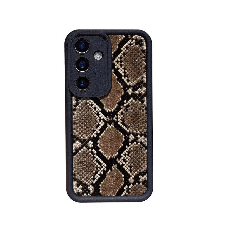 King Snake Patterned Printed Fashion Case + Black Lanyard Flexible Soft Silicone TPU Shell Full Back Cover for IPhone Samsung Xiaomi Redmi