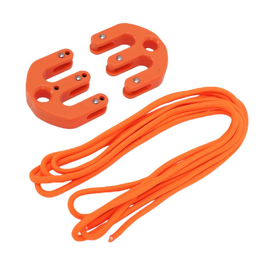 Sistema di Paranco a Blocco e Puleggia Leggero Portatile Mini Tascabile Attrezzatura Raven Piccolo Sistema di Paranco a Blocco e Puleggia