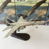 Wltk Diecast  1:100 Scale American F-14A F14 Tomcat Fighter Vf-84  Alloy Aircraft Model Variable Wing Hobby Souvenir Toy Gifts