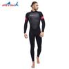 Fato de Neoprene 3mm Homem Mulher Corpo Inteiro Mergulho Surf Snorkel Proteção Térmica Resistência UV
