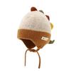 Dinosaur Knitted Winter Wool Hat: Warm, Cute & Colorful Ear Protection for Infants & Toddlers