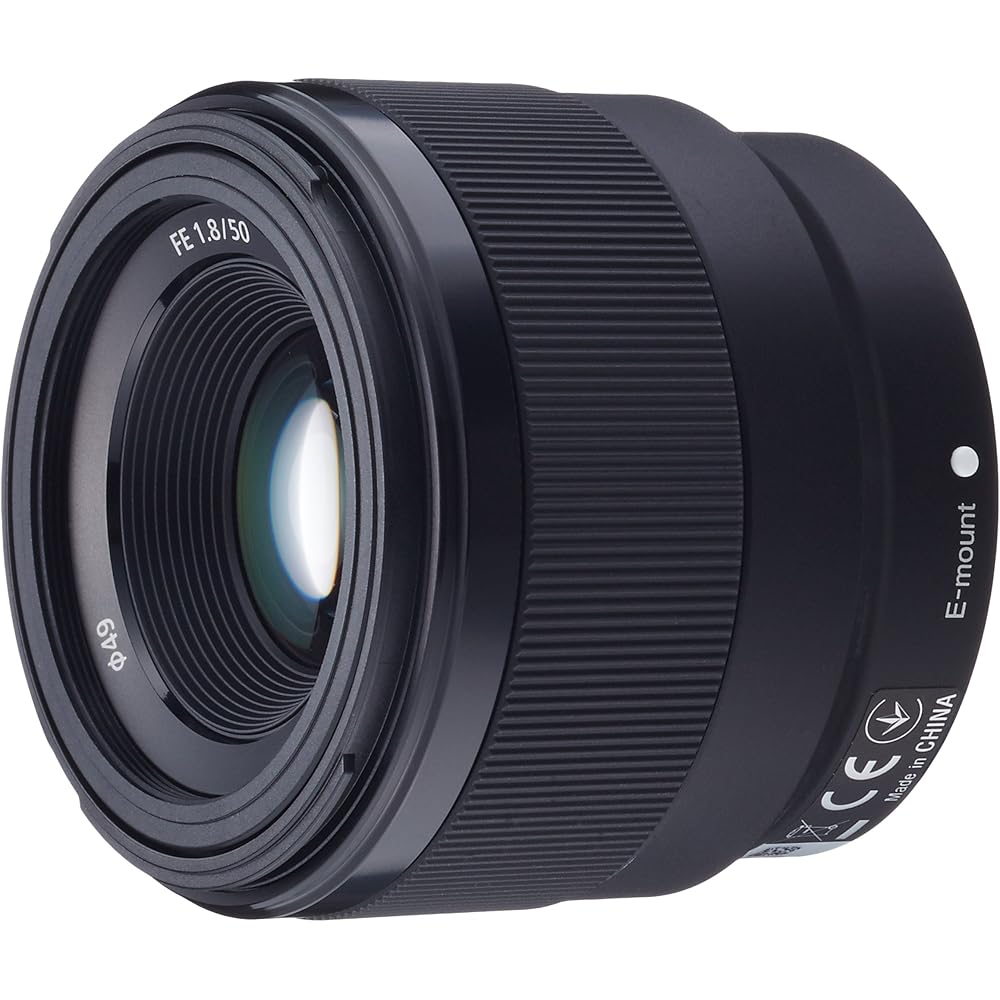 SONY (Sony) Standard Single Focus Lens Full Size FE 50mm F1.8 Genuine Lens for Digital Single Len...