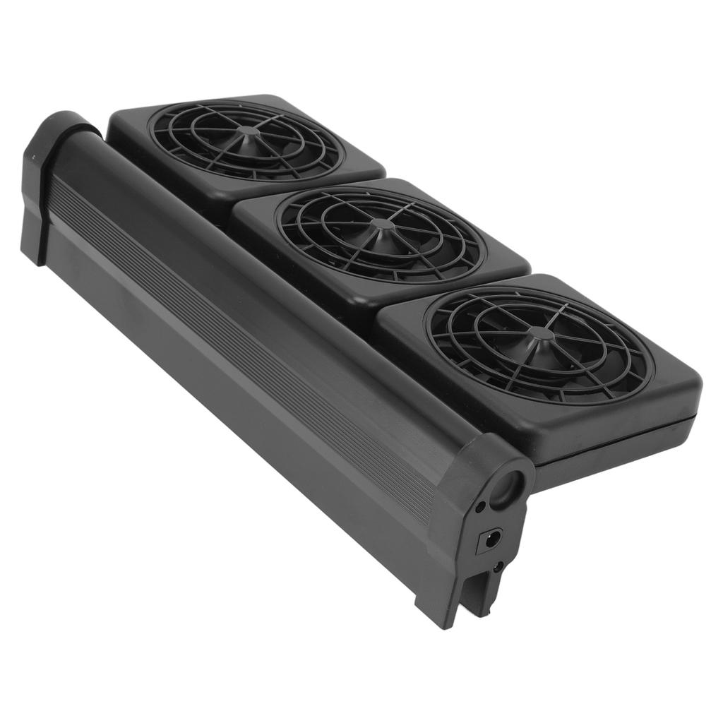 Wentylator Chłodzący Akwarium 2 Prędkości Wiatru Regulowane Cichy Oszczędzający Energię 3 Głowice Chłodziarki Akwariowe dla