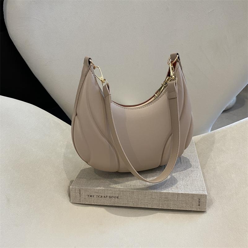 

Полиуретановая одноцветная женская сумка на одно плечо, модная сумка через плечо с цепочкой, сумка через подмышку