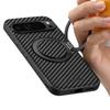 SUTENI G3 For Google Pixel 10/10 Pro Magnetic Case 360 Degree Rotating Kickstand Carbon Fiber Texture PU Phone Back Cover