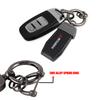 Metal Leather Car Key Ring Chain Auto Keychain Accessories For Mitsubishi Asx Lancer 10 Outlander l200 Xpander Pajero 4 Montero WZ8