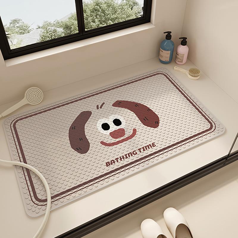 

Коврик для ванной комнаты с противоскользящим покрытием, коврик с присоской, специальный коврик для массажа ног, устойчивый к падениям, для домашнего хозяйства, легко моется 40*70cm