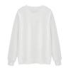 Men's Fleece Sweater Crew Neck Autumn and Winter Fleece Thickened Korean Version Large Size Solid Color Simple Inner Bottoming Shirt Top