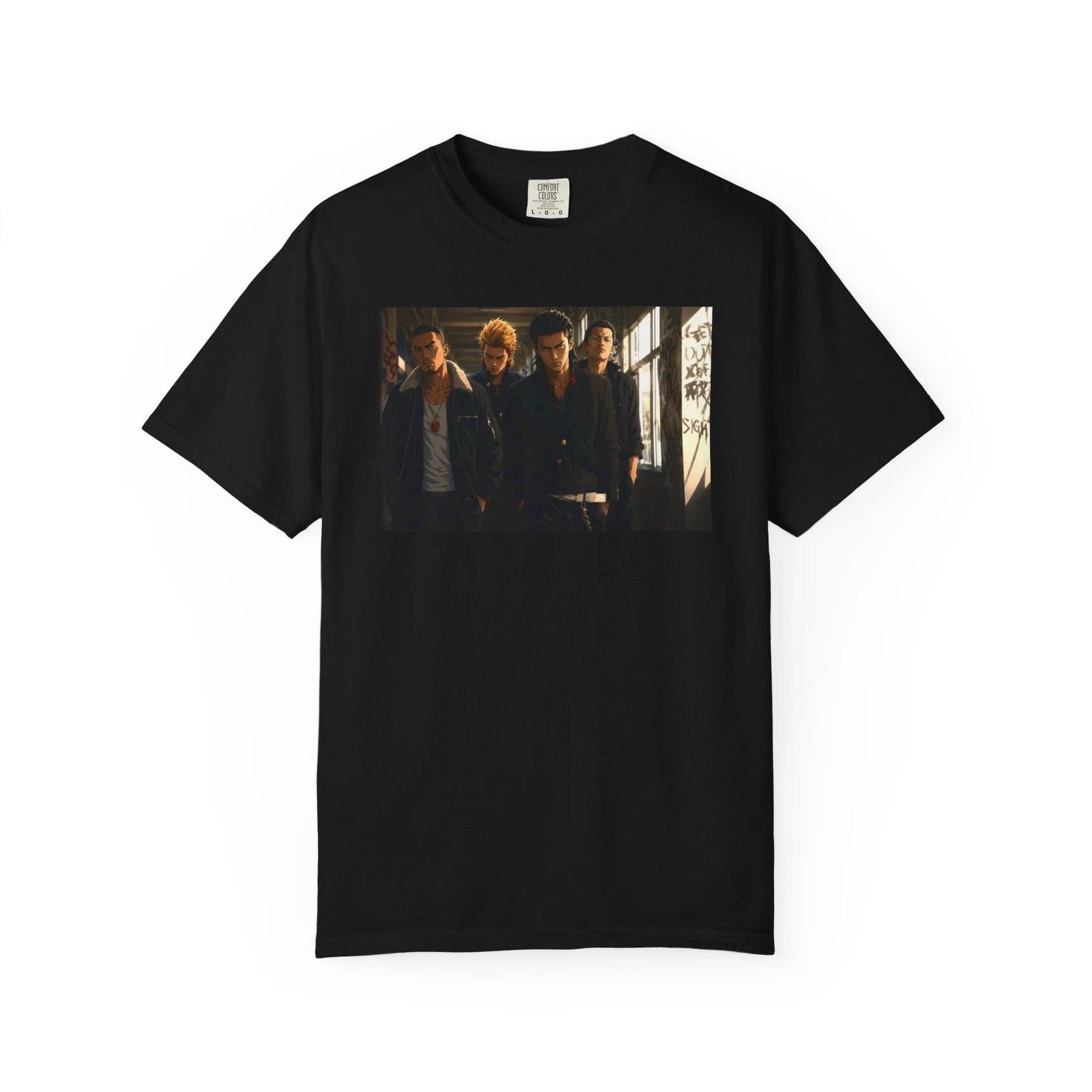 Crows Zero GPS Genji Shirt Takashi Miike Anime Manga Movie Film Art Size S-4XL S