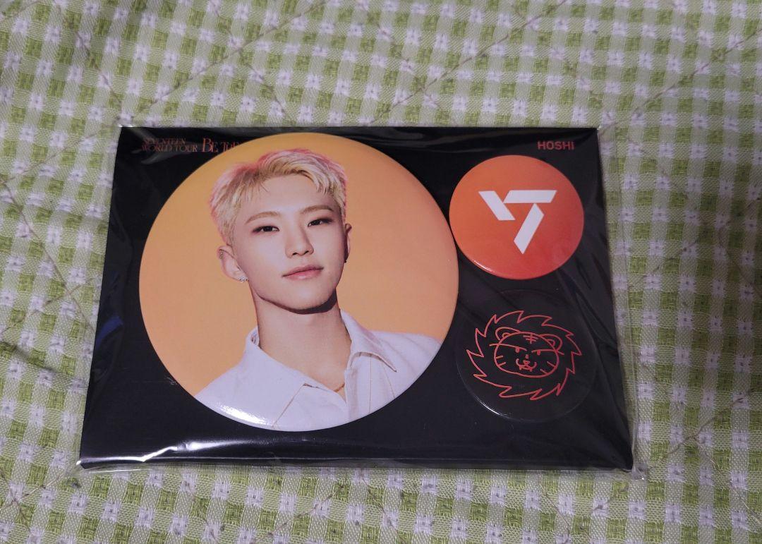

[USED] SEVENTEEN bethesun can badge Hoshi