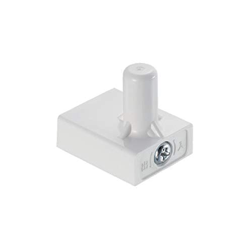 Adjustable Lower Guide [Atom] FG-091 POM, White Steel