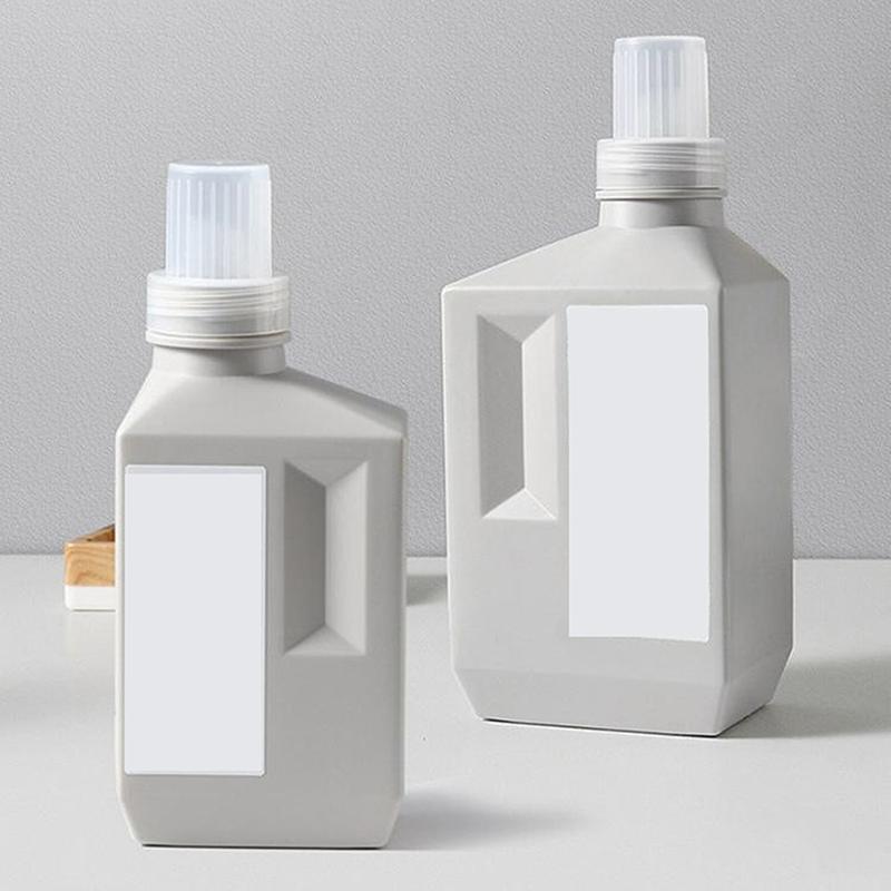 400/600/1000 ml Grote Capaciteit Huishoudelijke Wasverzachter Wasmiddel Flessen Opbergbak Shampoo Douchegel Dispenser