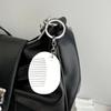Hip Hop Style Keyring Titaniums Comb Pendant Keychain Edgy  Hair Styling Accessory for Fashion Women and Trendsetters