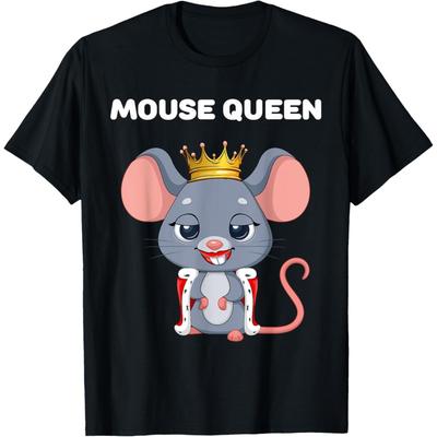 Königin Maus T-Shirt _ Damen & Mädchen