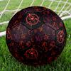 1PC Abstract Symbolic Patterns Anarchy Symbol Soccer Ball Size 5 Football Machine Sewn Indoor/Outdoor Universal Football W17