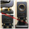 GeeSo Metal Insulator Spike Receiver Set of 8 for Improved Sound Quality in Speakers and Audio Equipment Gold-Plated