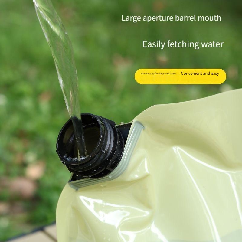 Extra Thick Portable Water Storage Bag for Camping, Hiking & Travel, Flexible Outdoor Hydration Solution with Reinforced Design