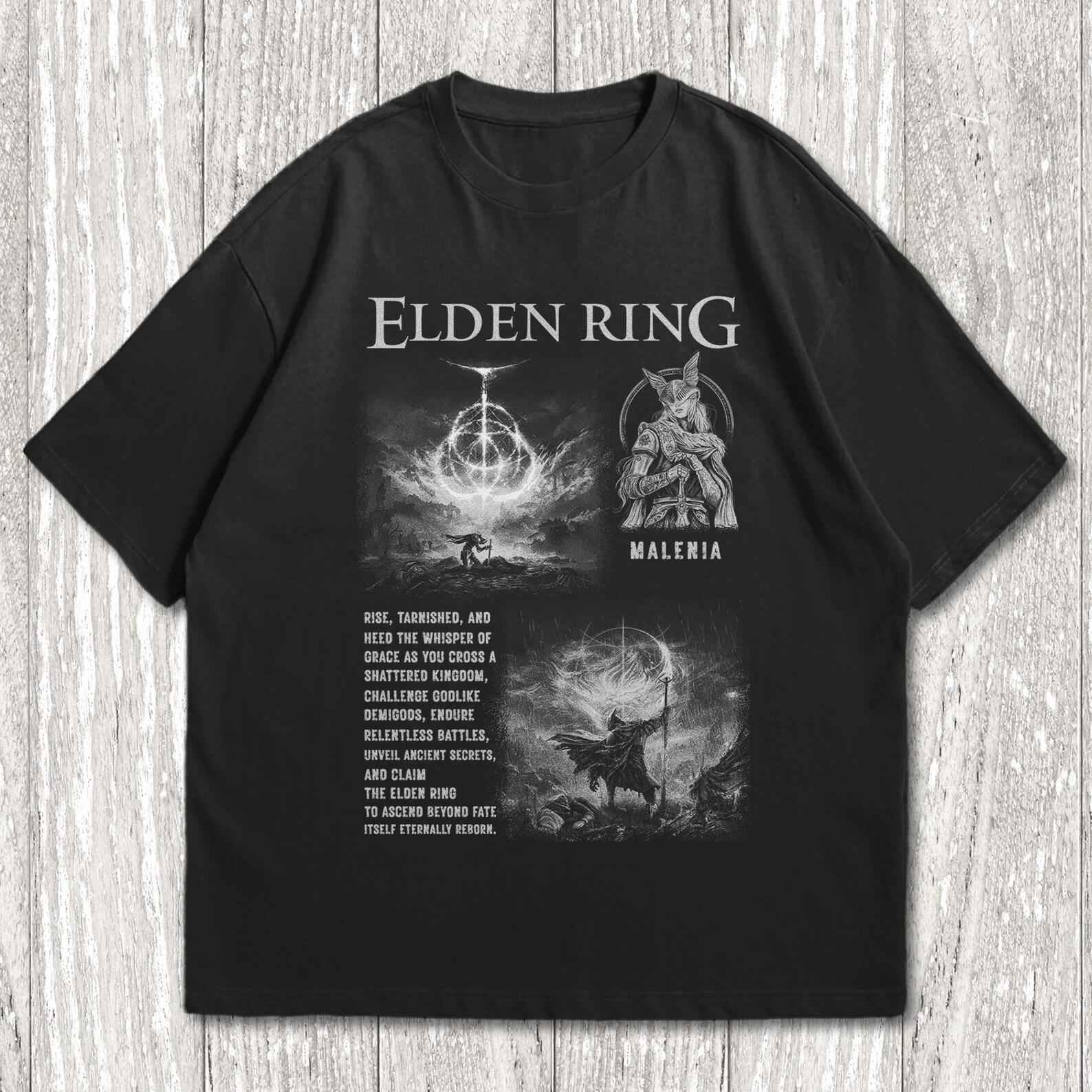 Elden Ring T-Shirt, Malenia Fan Art S