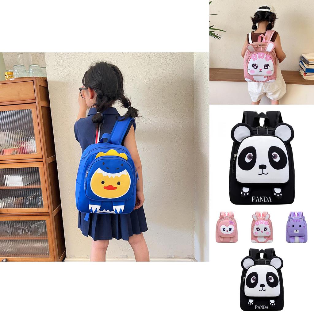 Urocza Postać z Kreskówki Plecak Przedszkolny Uniwersalny Stylowa Nylonowa Torba Dla Chłopców i Dziewczynek