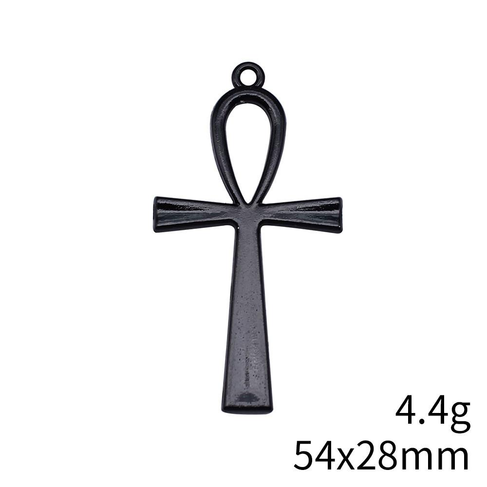 New Year's Day Charm Bracelet Italian Ankh Cross Charms Pendant Audience Chain Pendant