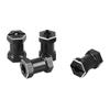 4Pcs/Set Metal RC Wheel Hex Hub 12mm Wheel Hex Hub Crawler Wheel Adapter  For 1/10 RC Crawler