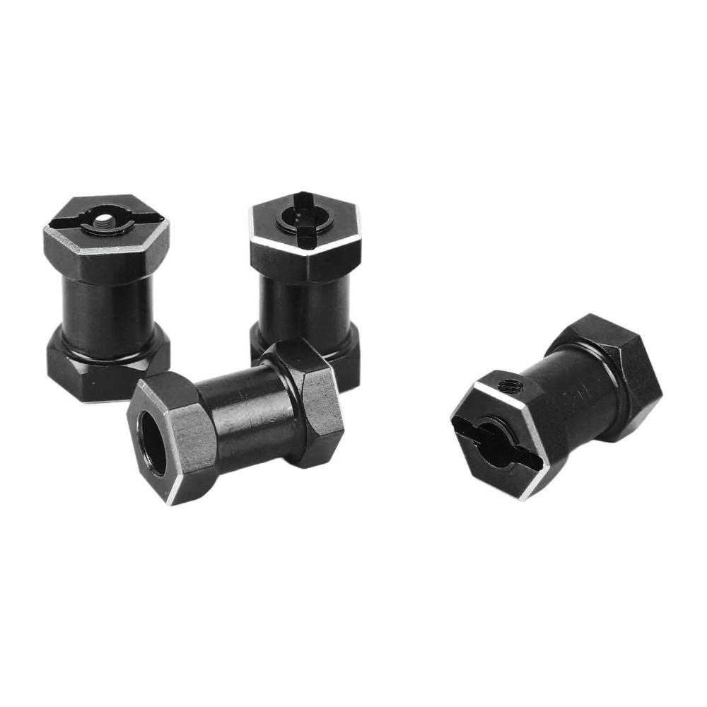 4Pcs/Set Metal RC Wheel Hex Hub 12mm Wheel Hex Hub Crawler Wheel Adapter For 1/10 RC Crawler