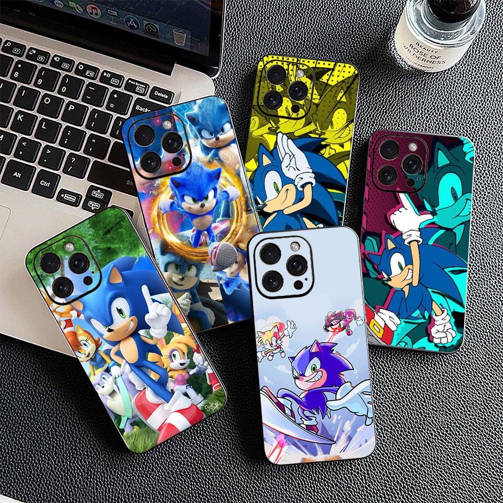 Cover for Motorola Moto G22 G23 G32 G53 G60 G13 G64 G20 G8 G9 Plus Power E13 E20 E32 Phone Case Game S-Sonics Anime HedgehogS