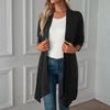 Damen Leichte Strickjacken Offen Vorne Langarm Lässig Locker Dünne Strickjacken
