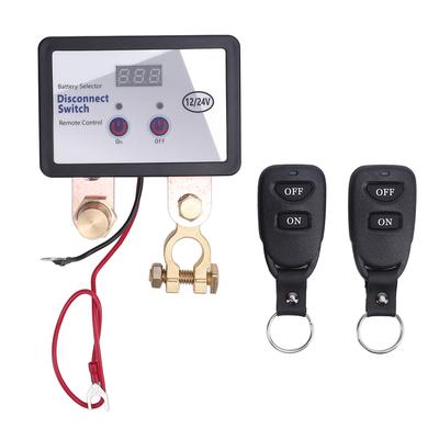 Remote Battery Disconnect Switch DC12 24V 240A Car Kill Switch Power Shut Off Cut Off Remote Control Switch for Auto