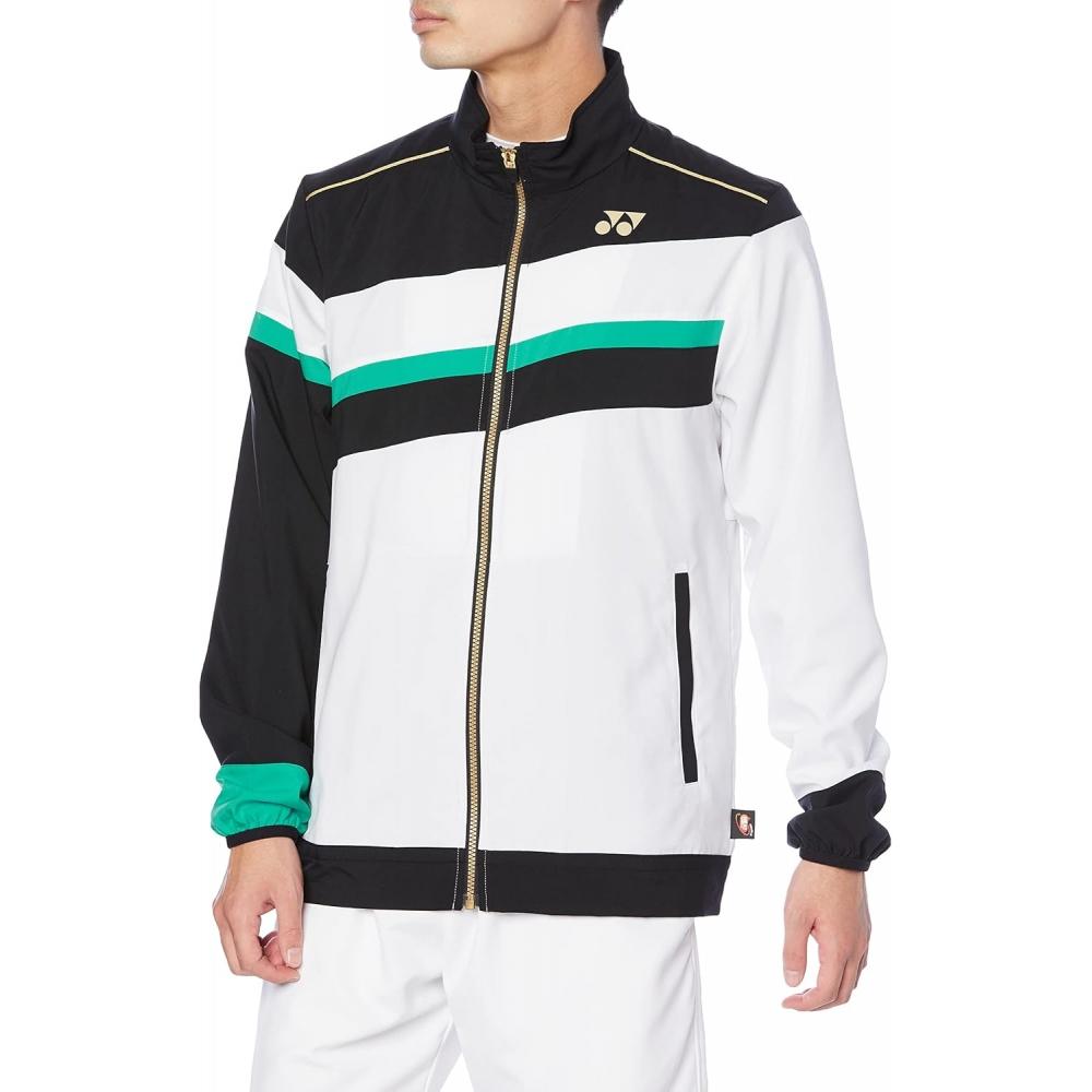 Yonex Yonex Теннисная рубашка с подкладкой Ветровка Рубашка Посадка Унисекс Взрослый Xo Травянисто-зеленый 467