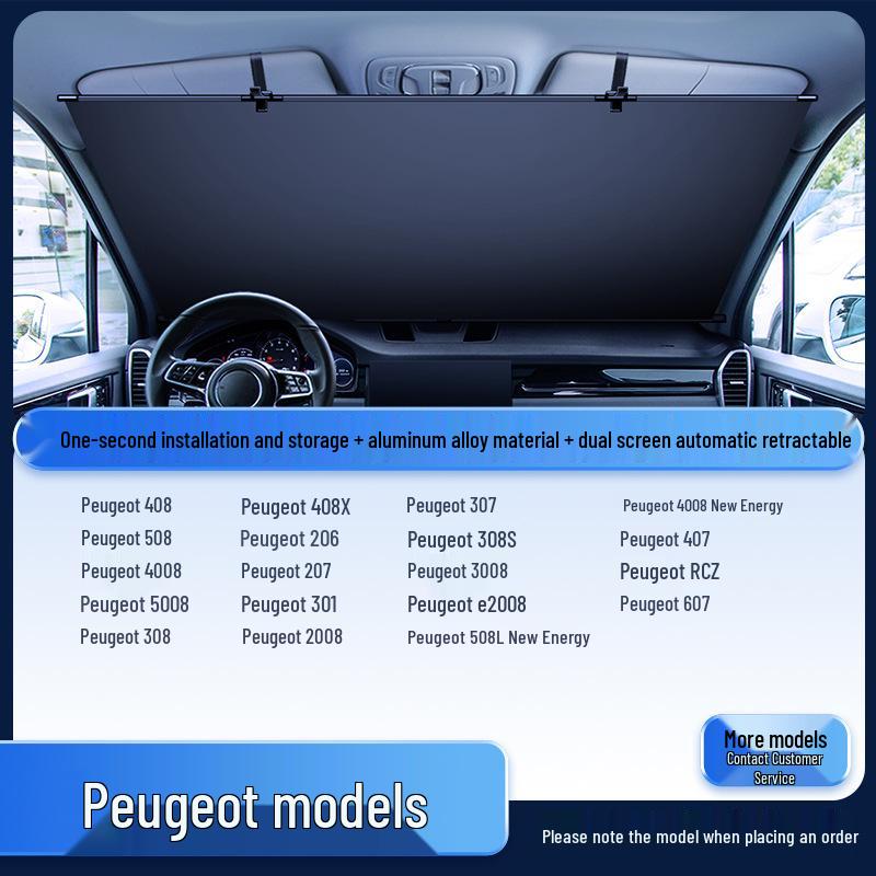 Car Windshield Sunshade - Heat Insulation & Light Blocking for Summer