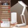 Lámpara de escritorio LED plegable