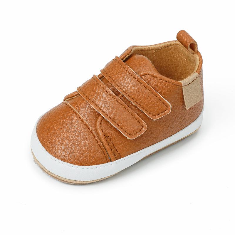 

Jiamile Детская обувь для ходьбы - Домашняя обувь для младенцев с мягкой подошвой для весны и осени 13cm/95g коричневый