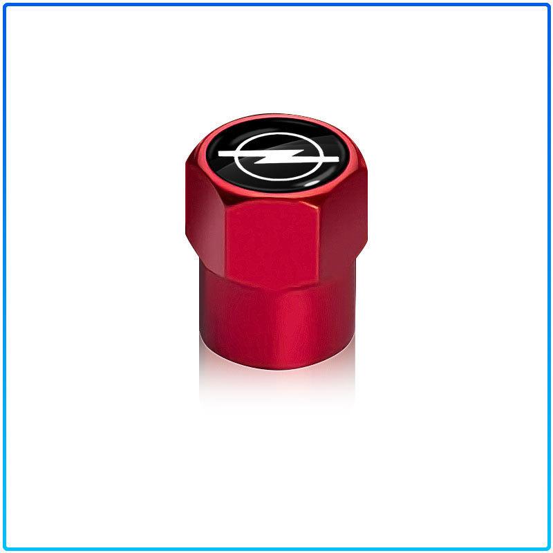 4Pcs Car Wheel Tires Bolt-in Valve Caps Badge Car Accessories For Opel Astra H G Corsa Insignia Astra Antara Meriva Zafira Interior