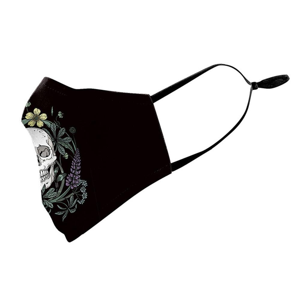 Cyfrowy Nadruk Maska dla Dorosłych Pyłoszczelna Przeciw Smogowi Ochronna Maska na Usta Unisex Pokrowiec na Twarz B178-089