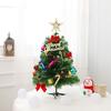Christmas Tree Light Strings Ribbon Bows Glowing Decorative Lamp Ornament Xmas Home Party Decoration Gift