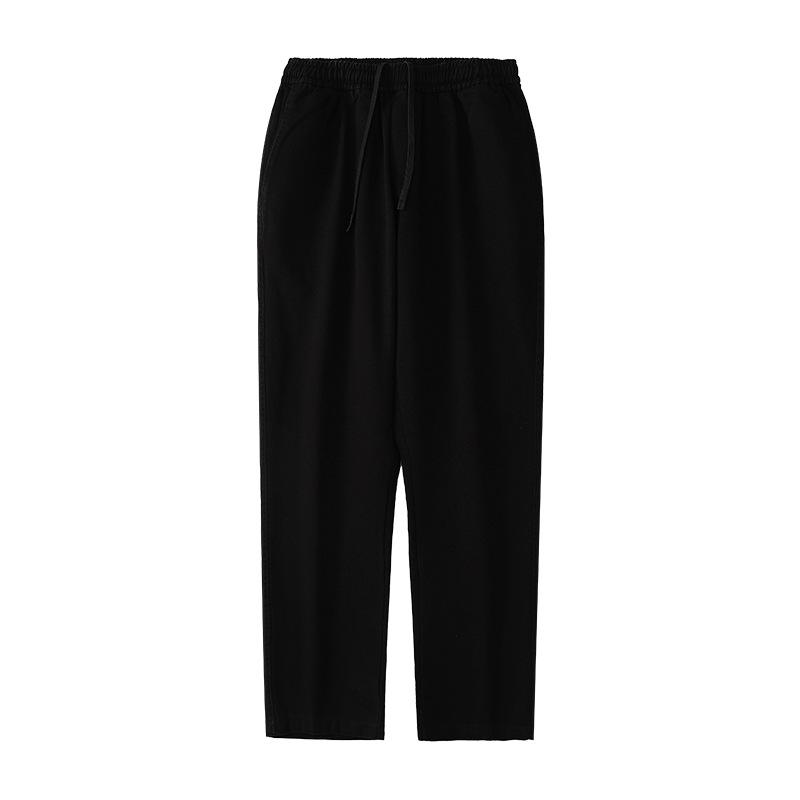 

Свободные и удобные повседневные универсальные мужские и женские прямые брюки, всесезонные повседневные брюки XL чёрный