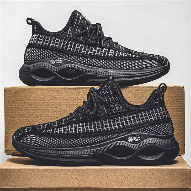 Fashion High Sole Massive Leopard Shoes Man Casual Black Sneakers Men's Boot Size 48 Sport 2025summer What's Specials Street Tenus