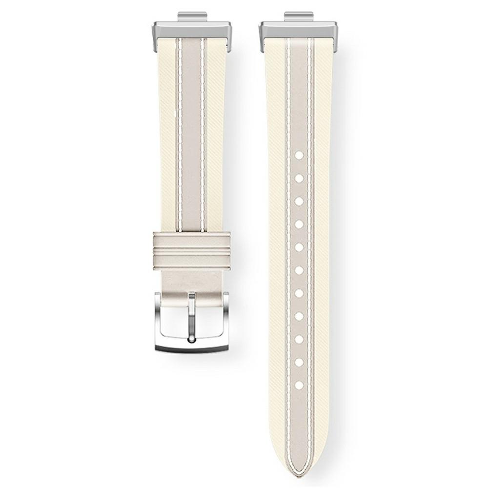Color Matching Genuine Leather Strap for Huawei Watch Fit 4 Pro/4/3 Quick Release Watch Band