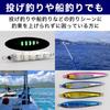 HAMILO Metal Jig Luminous Jigging Lure Seabass Fishing 5 Color