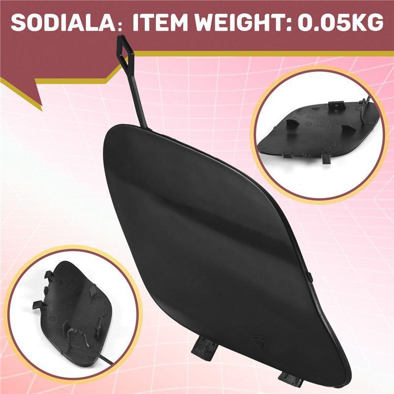 AA92-Front Bumper Tow Hook Cover Eye Cap For W205 C300 C400 C63AMG 2015 2016 A2058850724
