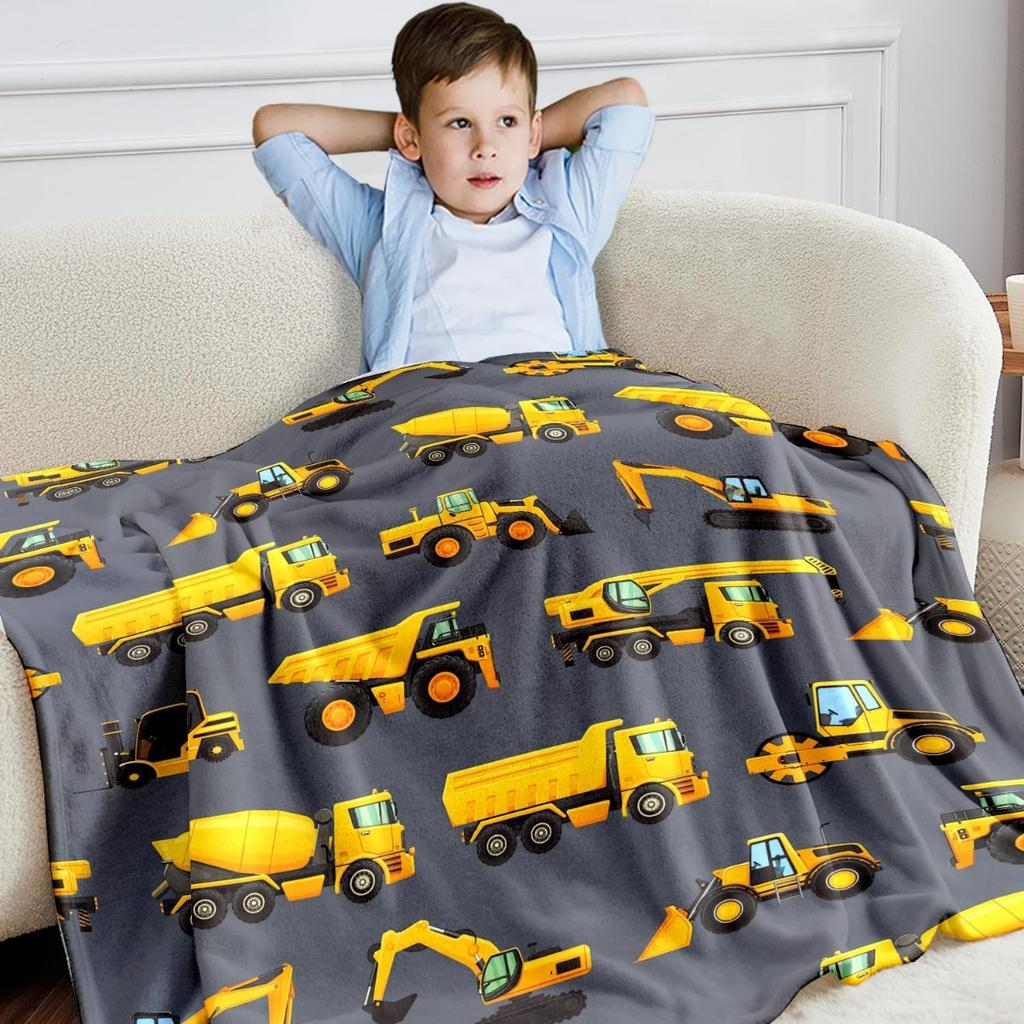 Dinosaur Blanket for Boys and Girls Soft Cozy Dinosaur Blanket for Kids Teens Cute Fleece Dinosaur Throw Blanket