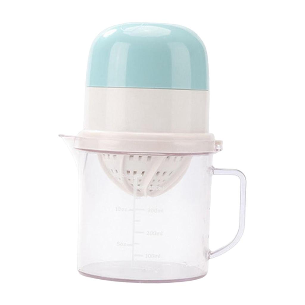Measuring Cup Juice Container 450ml Citrus Juicer for Kitchen Picnic Camping blue