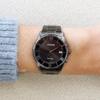 Citizen Eco-Drive Night Colour Edition Men's Analog Watch Radio Controlled Waterproof Thin Sapphire Glass Black