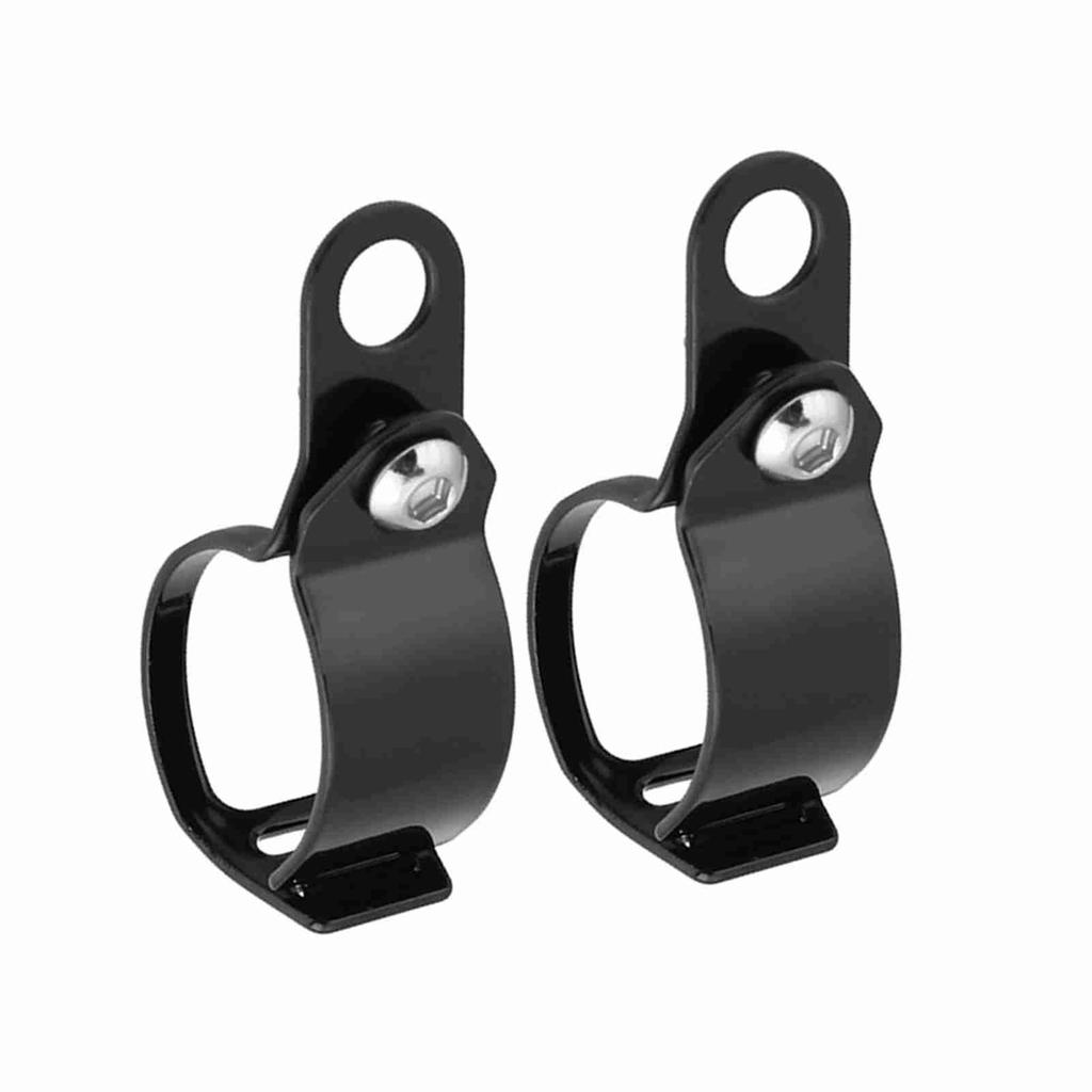 2Pcs Motorcycle Turn Light Mount Bracket Fit for 30 45mm Front Fork Scooter